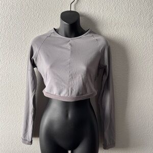 Gymshark x Whitney Simmons long sleeve crop top